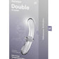Satisfyer Double Crystal Glass Dildo - Clear
