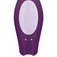Satisfyer Double Joy Rechargeable Silicone Dual Stimulating Vibrator