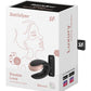 Satisfyer Double Love Silicone Rechargeable Dual Vibrator with Remote Control - Black