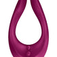 Satisfyer Endless Joy Vibrator Waterproof Multi Speed Rechargeable - Pink/Purple