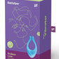 Satisfyer Endless Love Silicone Rechargeable Couples Vibrator - Blue/Turquoise