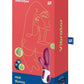 Satisfyer Hot Bunny Warming Rabbit Vibrator - Magenta/Pink