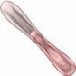 Satisfyer Hot Lover Rechargeable Silicone Warming Dual-Stim Vibrator