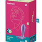 Satisfyer Intensity Plug Rechargeable Silicone Connect App Anal Plug - Purple
