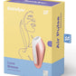Satisfyer Love Breeze Rechargeable Silicone Clitoral Stimulator - Copper