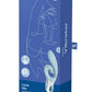 Satisfyer Love Me Rechargeable Silicone Rabbit Vibrator - Blue