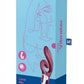 Satisfyer Love Me Rechargeable Silicone Rabbit Vibrator - Red