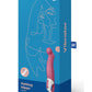Satisfyer Petting Hippo G-Spot Vibrator Waterproof - Pink