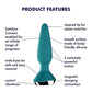 Satisfyer Plug-Ilicious 1 Silicone Vibrating Anal Plug