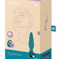 Satisfyer Plug-Ilicious 1 Silicone Vibrating Anal Plug - Petrol/Teal