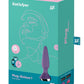 Satisfyer Plug-Ilicious 1 Silicone Vibrating Anal Plug - Purple