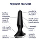 Satisfyer Plug-Ilicious 2 Silicone Vibrating Anal Plug