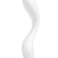 Satisfyer Rrrolling Pleasure Rechargeable Silicone Vibrator - White