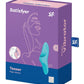 Satisfyer Teaser Rechargeable Silicone Finger Vibrator - Blue