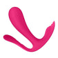 Satisfyer Top Secret+ Connect App Rechargeable Silicone Wearable Vibrator - Pink
