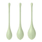 Satisfyer Yoni Power 2 Silicone Weighted Ben Wa Balls Set - Light