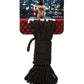 Scandal BDSM Rope - Black - 10m/32.75ft