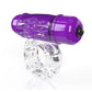 Screaming O 4b O Wow Vibrating Ring - Grape/Purple
