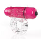 Screaming O 4b O Wow Vibrating Ring - Red/Strawberry