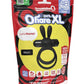 4b Ohare XL Rechargeable Silicone Rabbit Vibrating Cock Ring - Black - XLarge