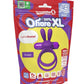 4b Ohare XL Rechargeable Silicone Rabbit Vibrating Cock Ring - Grape/Purple - XLarge