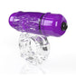 Screaming O 4t O Wow Vibrating Ring - Grape/Purple