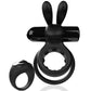 Screaming O Ohare Remote Control Rechargeable Silicone Vibrating Cock Ring - Black