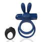 Screaming O Ohare XL Remote Control Rechargeable Silicone Vibrating Cock Ring - Blue - XLarge
