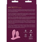 Secrets Rain Rechargeable Silicone Vibrator with Remote