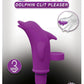 Seduce Me Dolphin Clit Pleasure Silicone Finger Massager - Purple