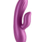 Seduction Angel Rechargeable Silicone Rabbit Vibrator - Magenta/Pink
