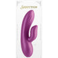 Seduction Angel Rechargeable Silicone Rabbit Vibrator - Magenta/Pink