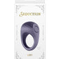 Seduction Levi Rechargeable Silicone Cock Ring - Gray/Grey