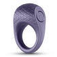 Seduction Levi Rechargeable Silicone Cock Ring - Gray/Grey