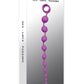 Selopa Beaded Adventure Silicone Anal Beads - Purple