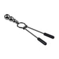 Selopa Beaded Nipple Clamps - Black Chrome