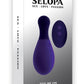 Selopa Egg On Me Rechargeable Silicone Egg Vibrator - Purple