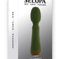 Selopa Heartfelt Rechargeable Silicone Body Wand - Green