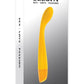 Selopa Lemon Squeeze Rechargeable Silicone G-Spot Vibrator - Yellow