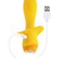 Selopa Mellow Yellow Rechargeable Silicone Vibrating Plug