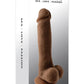 Selopa Natural Feel Dildo - Chocolate - 6.5in