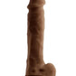 Selopa Natural Feel Dildo - Chocolate - 6.5in