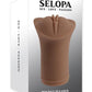 Selopa Pocket Pleaser Pussy Stroker - Chocolate