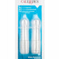 Senso Dual Pleasure Penis Sleeve - Clear - 2 Pack