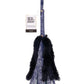 Sex and Mischief Cougar Faux Fur Flogger - Black/Blue/Navy