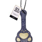 Sex and Mischief Cougar Paw Paddle - Blue/Gold/Navy