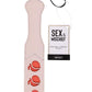 Sex and Mischief Peaches N Creame Paddle - Ivory/Orange
