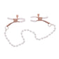 Sex and Mischief Peaches 'N Creame Pearl Nipple Clamps