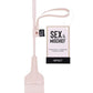Sex and Mischief Peaches N Creame Riding Crop - Ivory/Orange