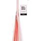 Sex and Mischief Peaches N Creame Stripe Flogger - Ivory/Orange